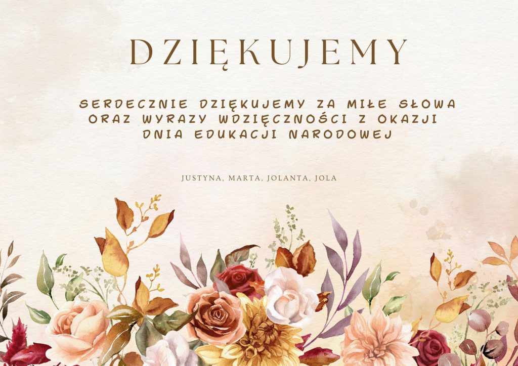 Dziękujemy