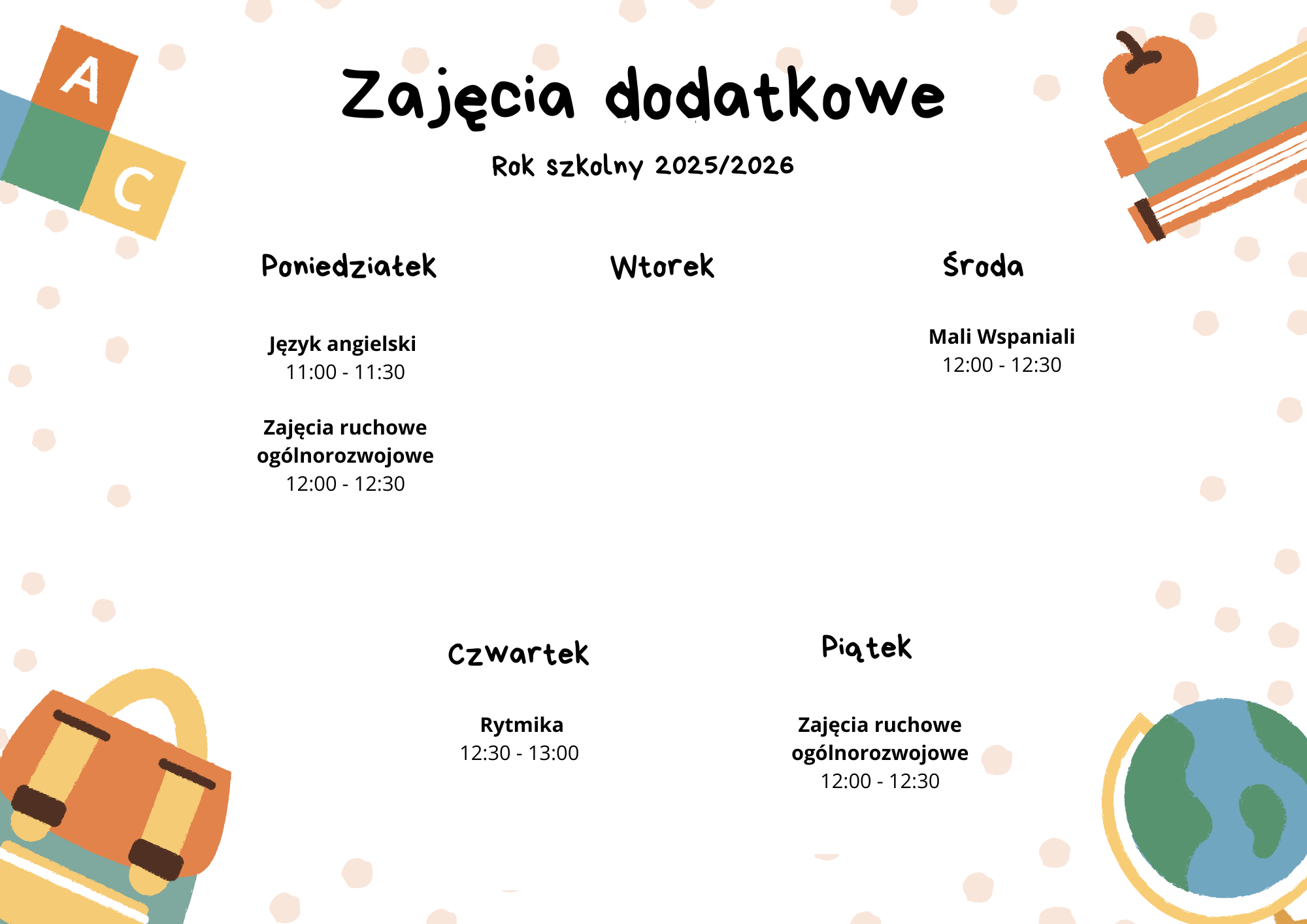 Plan lekcji