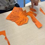 Frotaż jesiennych liści (1)