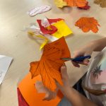 Frotaż jesiennych liści (3)