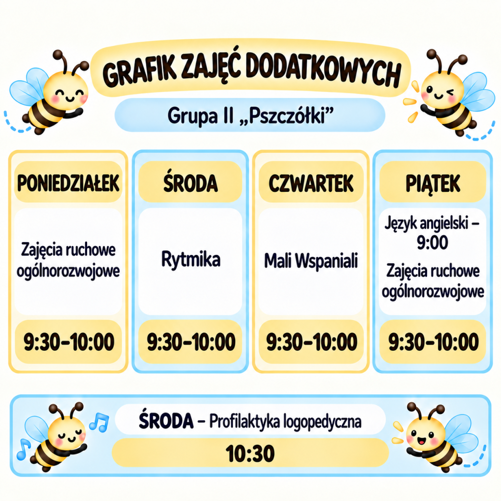 Zajęcia dodatkowe